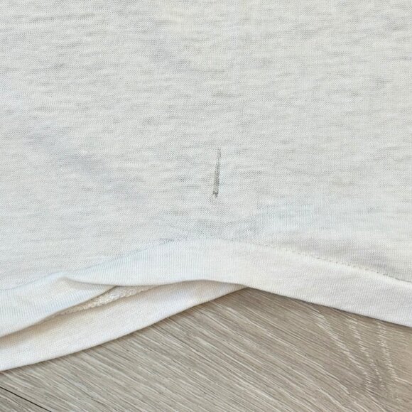 Rare Vintage 80's Hanley Enterprises Racing Ringer Single Stitch T-Shirt - Small - Picture 5 of 9